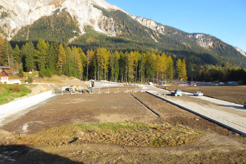Baustelle Schneesportzentrum